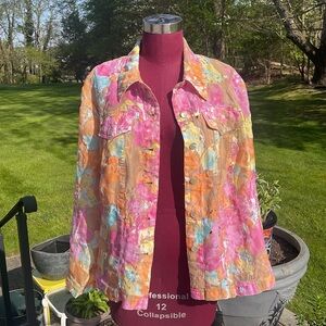 Ruby Rd size 2X Summer Shaket